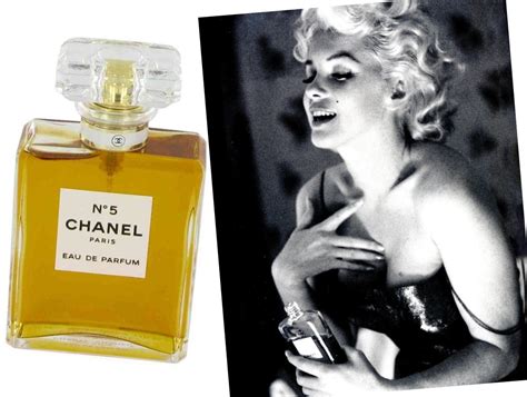 chanel 5 marilyn monroe.